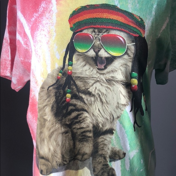 Chemistry Other - CHEMISTRY | Jamaican Reggae Kitty Graphic Tee M